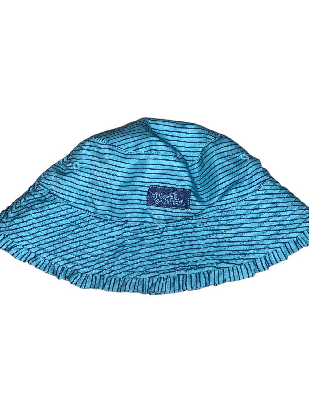 UV Skinz Reversible Striped Bucket Hat Pineapple Print Bright Colorful